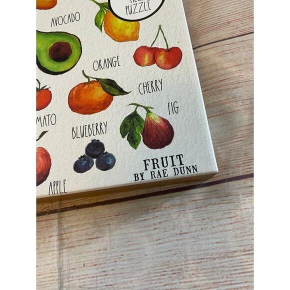 New Sealed Fruit By Rae Dunn 1000 Piece Puzzle - Picture 3 of 11